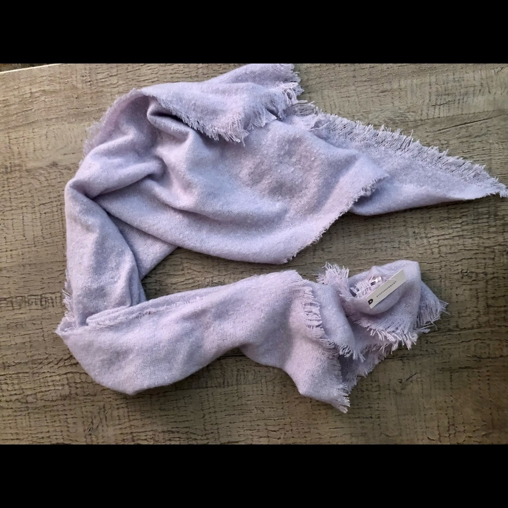 Lavender Anthropologie scarf